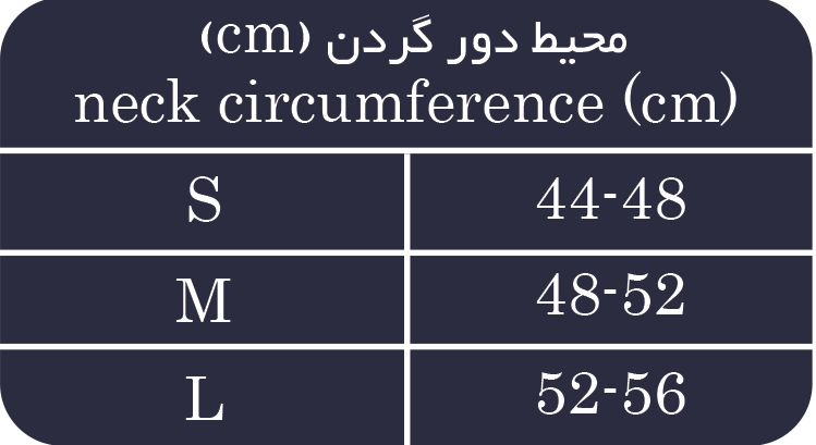 گردن بند طبی  نیمه سخت